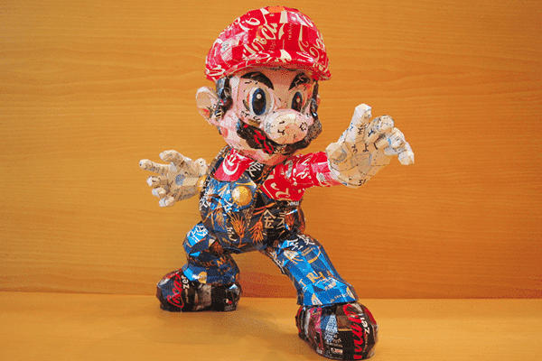 Mario aus Konservendosen