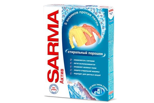 Waschpulver Sarma Aktiv Gornaja Sweschest