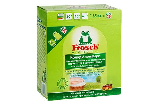 Waschpulver Frosch Aloe Vera