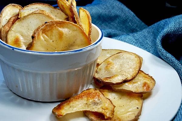 Selbstgemachte Kartoffelchips