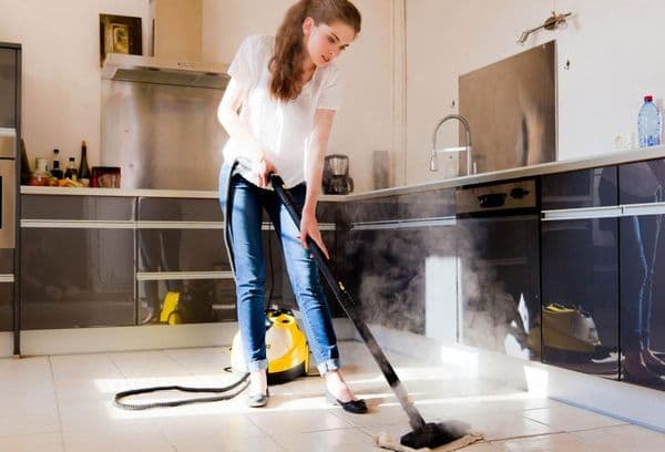Dampfreiniger für die Reinigung
