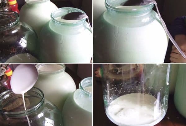 Trennung der Sahne von der Milch