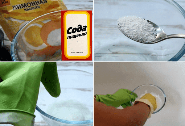 Natron und Zitronensäure