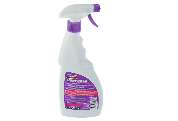 Spray Unicum für Acryl-Oberflächen