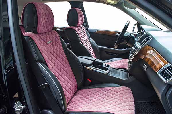 Velours-Auflagen für Autositze