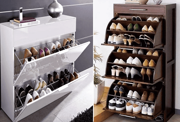Slim-Schuhregale