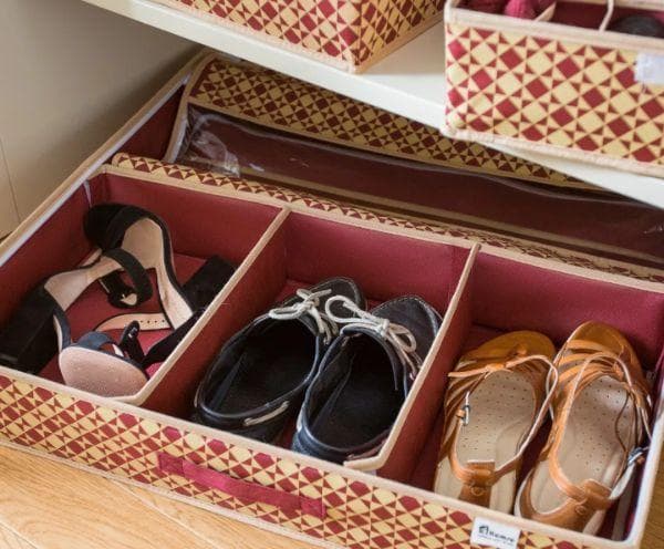Aufbewahrung von Lederschuhen