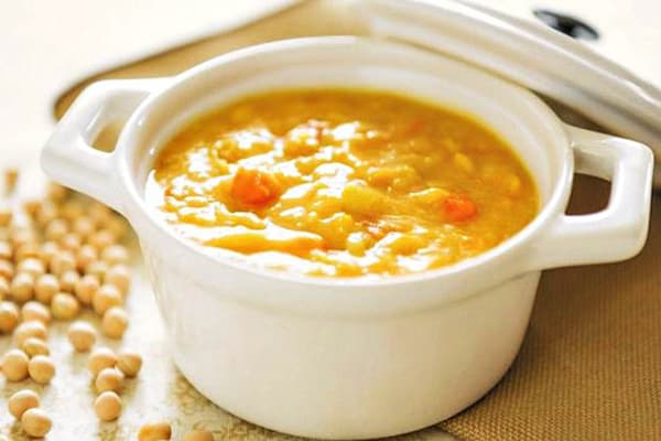 Erbsencremesuppe