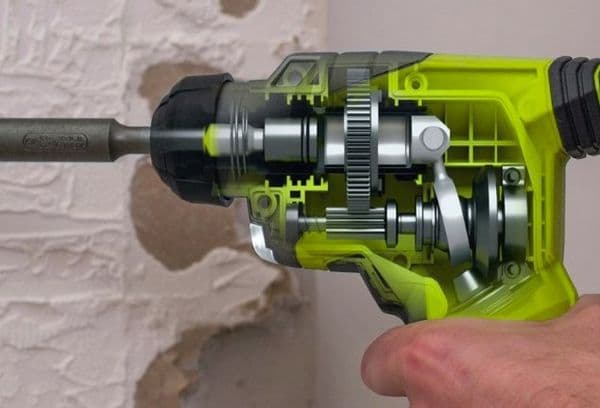 Schlagwerk des Bohrhammers