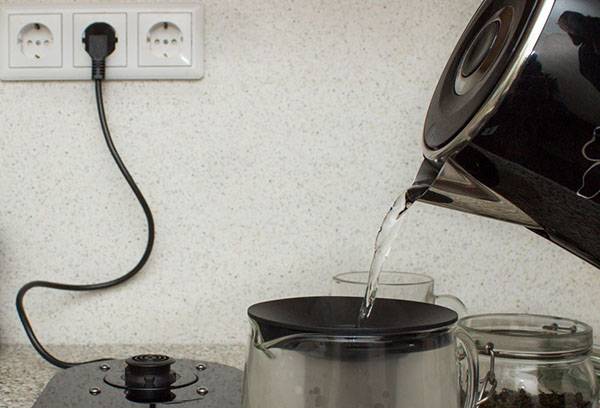 Abgekochtes Wasser