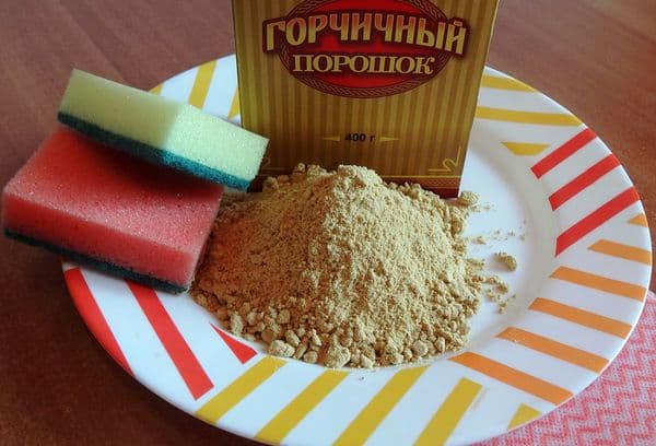 Senfpulver zum Waschen