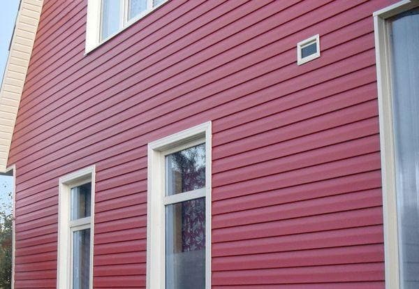 Haus mit Verkleidung