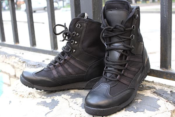 Saubere Stiefel