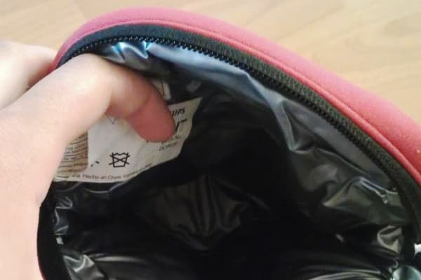 Kühltasche von innen