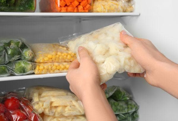 Lagerung von Gemüse im Kühlschrank