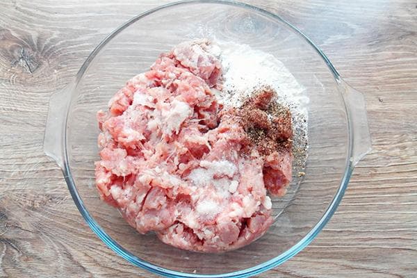 Hackfleisch mit Natron