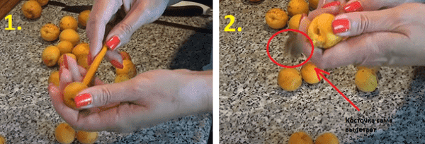 Aprikosenmarmelade mit Kernen 5