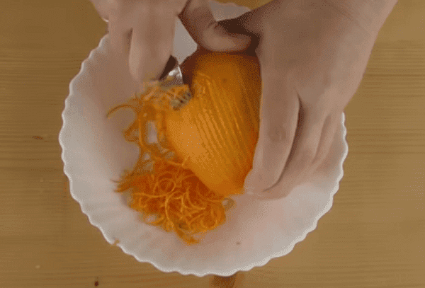 Orangenschale