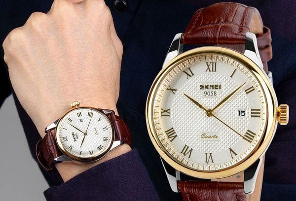 Quarz-Armbanduhr
