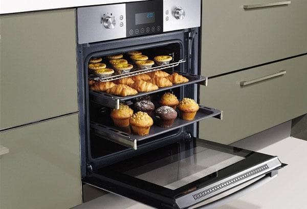 Muffins im Backofen