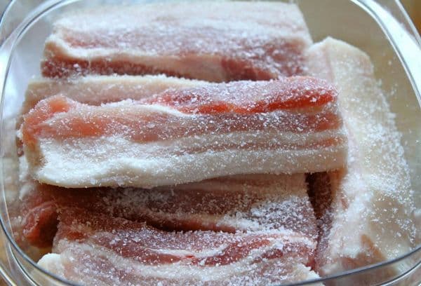 Gesalzener Speck
