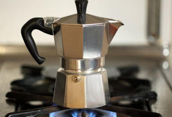Kaffeemaschine für den Herd