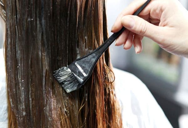 Haare färben