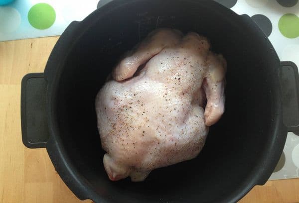 Hühnchen im Multikocher