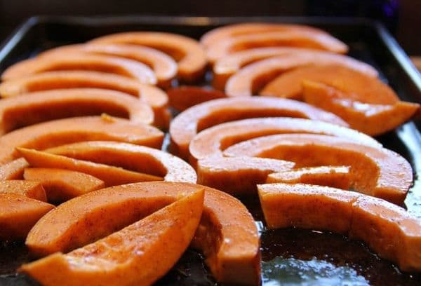 Rezept für gebackenen Kürbis