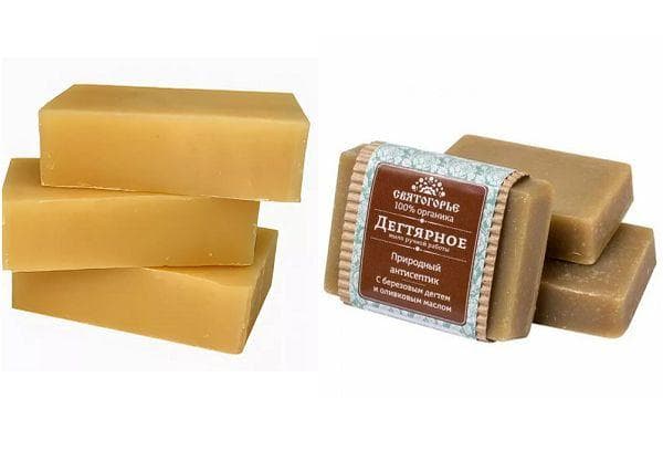 Kernseife und Teerseife