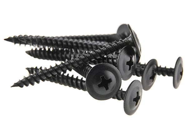 Vis autotaraudeuses noires phosphatées