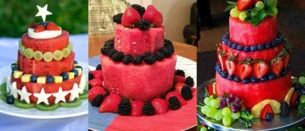 Kuchen aus Wassermelone 1