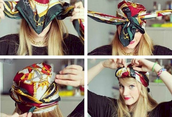 Schneller Turban für zwischendurch
