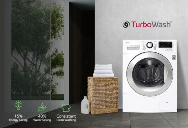 Turbo Wash bei der LG Waschmaschine