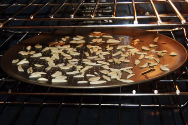 Knoblauch im Ofen trocknen