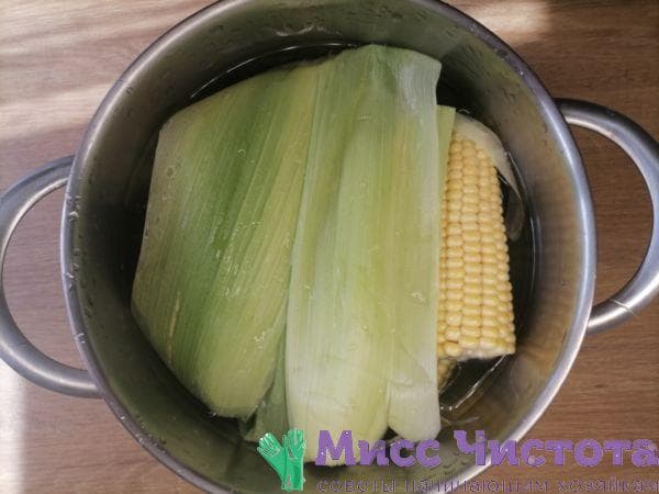 Mais kochen Foto 8