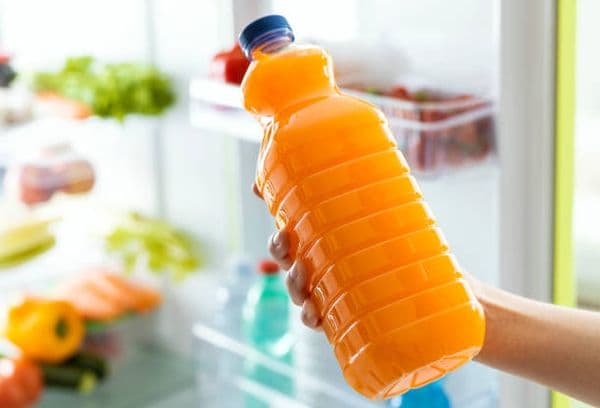 Saft im Kühlschrank