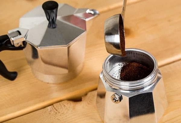 Der Mahlgrad für die Espressokanne (Moka-Kanne)
