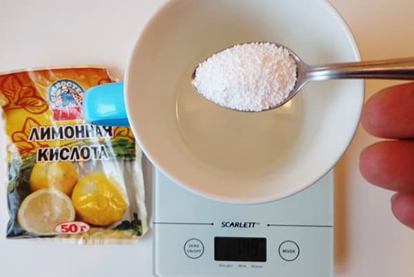 Verwendung von Zitronensäure in der Küche