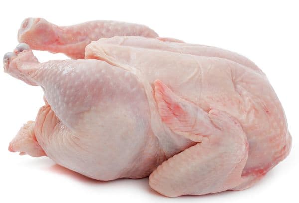 Frisches ganzes Hähnchen