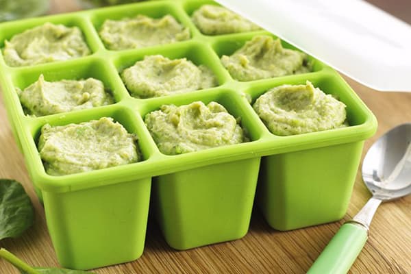 Zucchinipüree zum Einfrieren für den Winter