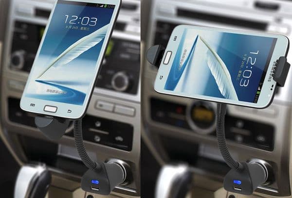 Telefon am Ladegerät