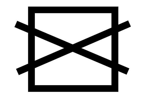 Symbole séchage interdit