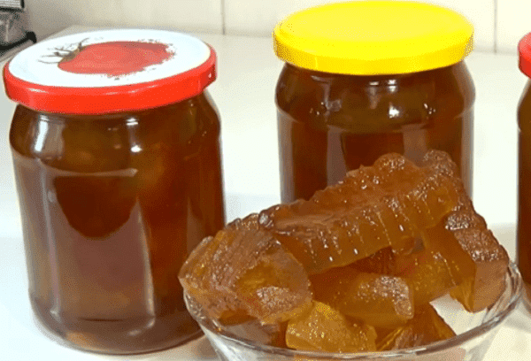 Marmelade aus Wassermelonenschalen 8