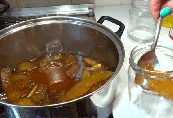 Marmelade aus Wassermelonenschalen 6