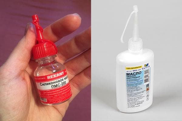 Silikonöl PMS-200 und Haushaltsschmieröl GAMMA MBS-125