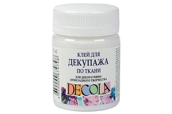 Decoupage-Kleber für Stoff