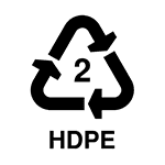 2, oder PE-HD
