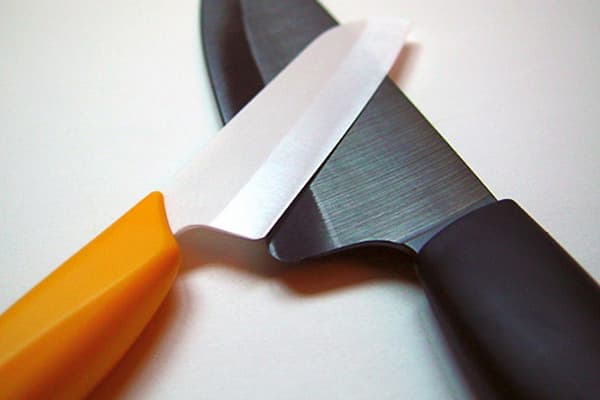 Keramik- und Stahlmesser