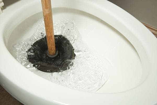 Verstopfung in der Toilette